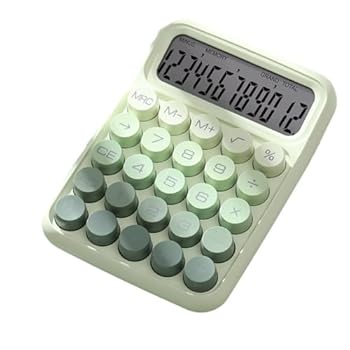 【中古】HANIIC-952 大きなボタンを備えた 12 桁の大画面電卓、高い美的価値、学生会計、オフィス計算