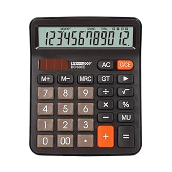 【中古】HANIIC-952 電卓ソーラー 12 ビット大画面デュアル電源コンピュータ卸売オフィス専用｜AJIMURA-SHOP