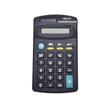 【中古】HANIIC-952 ポータブル標準電子電卓バッテリー駆動電卓は、オフィスやホームスクールでの使用に適しています