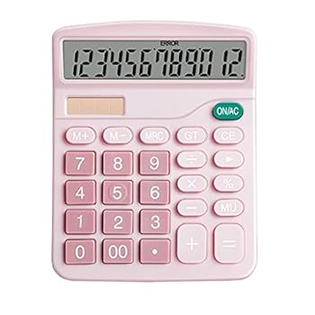 【中古】HANIIC-952 電卓12桁電子液晶大画面デスクトップ電卓ホームオフィス学校の計算機財務会計ツール(A)｜AJIMURA-SHOP
