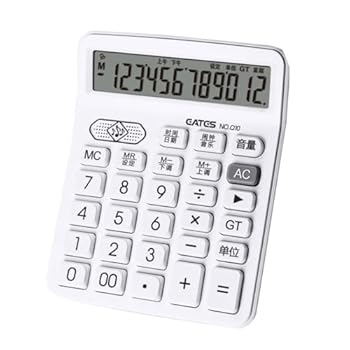 【中古】FUZHCY(た嘆かわしい) 計算器音吐 12 ビット大画面パーソナライズされた財務執務室 電子計算機