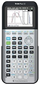 【中古】TI-84 Plus CE カラーグラフ電卓 ギャラクシーグレー (メタリック)