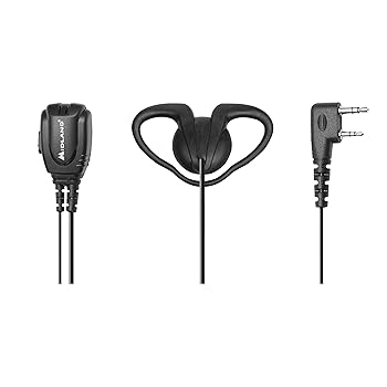 【中古】Midland Consumer Radio BA9 Dリング ヘッドセット ビジネスラジオ用