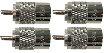 【中古】Kalibur KPL259X CB HAM ラジオ PL-259 同軸ケーブルコネクター 4個パック｜AJIMURA-SHOP