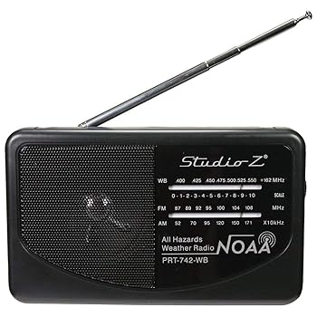 【中古】Audiopipe PRT742WB Studio Z Am/fm/weatherband 3バンドワールドラジオ受信機