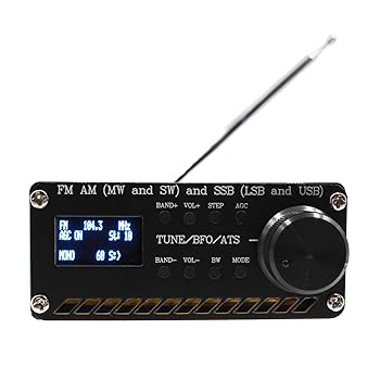 【中古】SOWSUN 全バンドラジオレシーバー ssEngineered SI4732 全バンドラジオレシーバー FM AM (MW \u0026 SW) SSB (LSB \u0026 USB) 乾電池+空中線+スピー