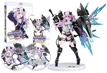 【中古】【次元の旅人ネプテューヌ ジェネレーターユニットver.スケールフィギュア、シューティングゲーム「TOP NEP」同梱】OVA「超次元ゲイム ネプテュ|AJIMURA-SHOP