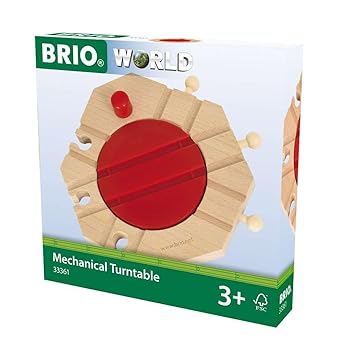 【中古】BRIO ツマミ付ターンテーブル 33361