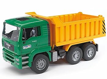 【中古】bruder(ブルーダー) MAN Tip up トラック BR02765｜AJIMURA-SHOP