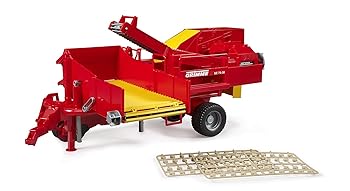 【中古】bruder (ブルーダー) Grimmeポテトディガー ポテト80個付き BR02130｜AJIMURA-SHOP