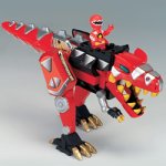 【中古】メガブロック BASIC STANDARD 2500 アバレンジャー アバレッド&ティラノサウルス