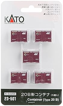 【中古】KATO Nゲージ 20B形コンテナ 5個入 23-501 鉄道模型用品