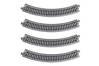 【中古】KATO Nゲージ 曲線線路 R216-45° 4本入 20-170 鉄道模型用品