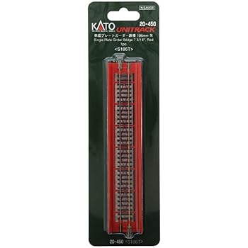 【中古】KATO Nゲージ 単線プレートガーダー鉄橋 朱 20-450 鉄道模型用品