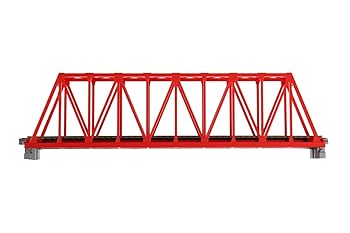 【中古】KATO Nゲージ 単線トラス鉄橋 朱 20-430 鉄道模型用品