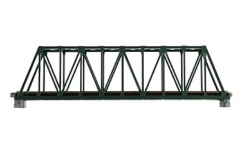 【中古】KATO Nゲージ 単線トラス鉄橋 緑 20-431 鉄道模型用品