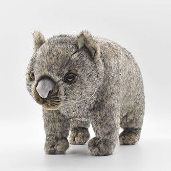 【中古】HANSA ウォンバット 37x17x16cm アクリル No.3248