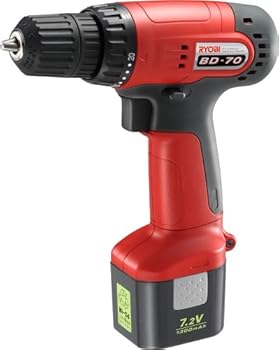 【中古】リョービ(RYOBI) 7.2V充電式ドライバドリル BD-70|AJIMURA-SHOP