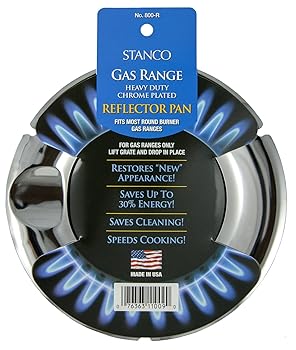 【中古】ROUND CHROME GAS PAN