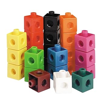 【中古】Learning Resources スナップキューブ 500個セット|AJIMURA-SHOP