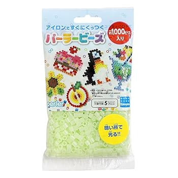 【中古】パーラービーズ 単色 夜光 GLOW GREEN K15075