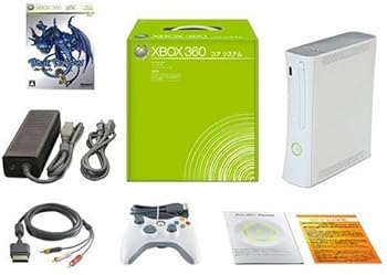 【中古】Xbox 360 コアシステム ブルードラゴン プレミアムパック(限定版) 特典 オリジナル卓上カレンダー付き【メーカー生産終了】
