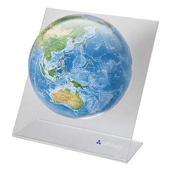 【中古】ラ・メール 大海原印字機球 WM (噴火山 アクリル繊維台)