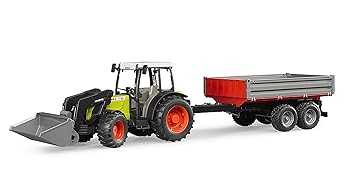 【中古】ブルーダー Claas Nectis267 Fトラクター&Tippingトレーラー BR02112