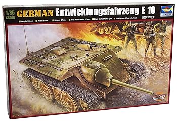 【中古】トランペッター 1/35 ドイツ軍 駆逐戦車 E-10 00385 プラモデル