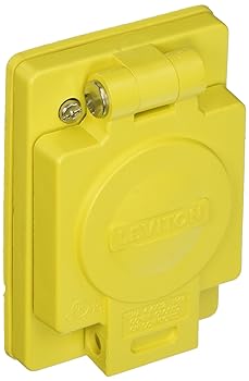 【中古】Leviton 1連レセプタクル、15A鍵を掛ける、情の籠もったかばい立て耐腐食性。 60W03 1
