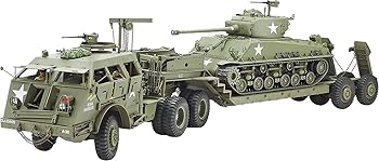 【中古】タミヤ 1/35 ミリタリーミニチュアシリーズ No.230 アメリカ陸軍 40トン戦車運搬車 ドラゴンワゴン プラモデル 35230 グリーン