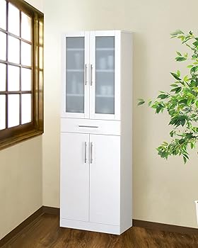 【中古】カトレア食器棚60-180 23461