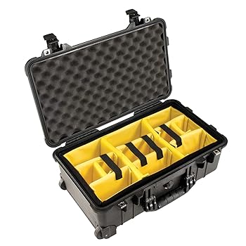 【中古】PELICAN 捉え所の無い入れもの 1514 ディバイダータイプ 22L 黒いこと 1510-004-110