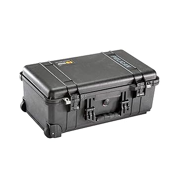 【中古】PELICAN ハードケース 1510 ノーフォーム ブラック 26.9L 防水 ブラック 039639