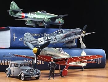 【中古】タミヤ 1/48 スケール限定シリーズ ドイツ空軍 迎撃機 本土防空戦セット プラモデル 89769|AJIMURA-SHOP
