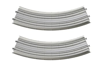 【中古】KATO Nゲージ 複線高架曲線線路 R414/381-45°カント付 2本入 20-544 鉄道模型用品