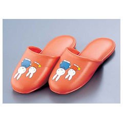 【中古】子供スリッパ ディック レッド/62-6626-39