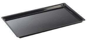 【中古】カル・ミル アクリルシャロートレー 325-12-13 黒いこと 【品番】PSYE701