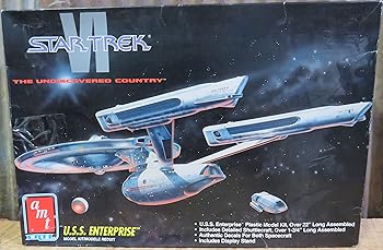 【中古】Star Trek The Undiscovered Country U.S.S. Enterprise Model Kit by AMT ERTL