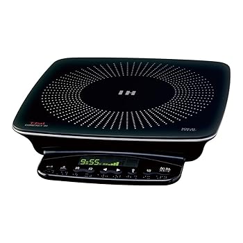 【中古】ティファール IH調理器 クッキングヒーター 「コンパクトIH」 セラミックガラス製トッププレート IH703870｜AJIMURA-SHOP