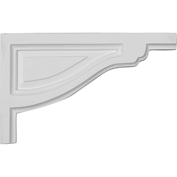 【中古】Ekena Millwork sb08 X 05tr-l 8-inch W by 5インチH by 1 / 2インチD Small Traditional階段ブラケット SB08X05TR-R 1
