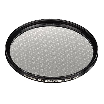 【中古】HAKUBA 62mm レンズフィルター ワイドクロススクリーンフィルター 6× 日本製 CF‐WCS662