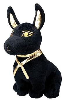 【中古】YTC SUMMIT社製 大英博物館 エジプト アヌビス 神 ぬいぐるみ 大きなサイズ｜AJIMURA-SHOP