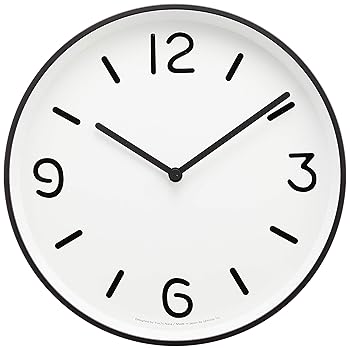 【中古】レムノス 掛け時計 アナログ アルミ モノクロック 白 MONO Clock LC10-20A WH Lemnos φ256×d46mm|AJIMURA-SHOP