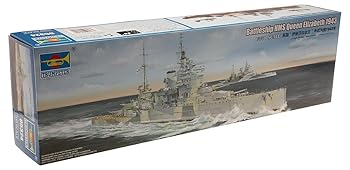 【中古】トランペッター 1/350 イギリス海軍戦艦 HMS クィーン・エリザベス プラモデル