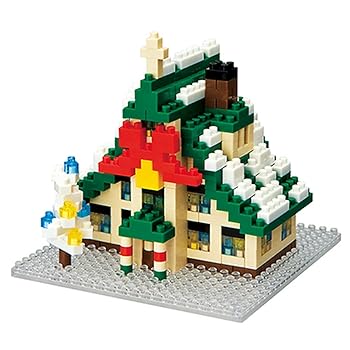 【中古】ナノブロック クリスマスハウス 2011｜AJIMURA-SHOP