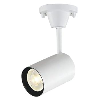 【中古】コイズミ照明 レトロフィット ダイクロイックハロゲン球形LEDランプ スポットライト 調光 フランジ ファインホワイト塗装 ASE940898