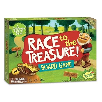 【中古】Peaceable Kingdom お子さん向け 協調主義型 ゲーム盤手合わせ スピード競技 トウ ザ トレジャー！ GMC2 置き目品 おもちゃ-その他