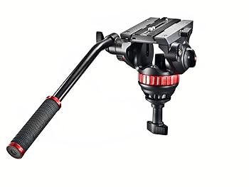 【中古】Manfrotto プロフルードビデオ雲台 75mmボール MVH502A|AJIMURA-SHOP