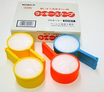 【中古】ワールド すくい枠 紙付 7号100本入（ラッキースクープ）